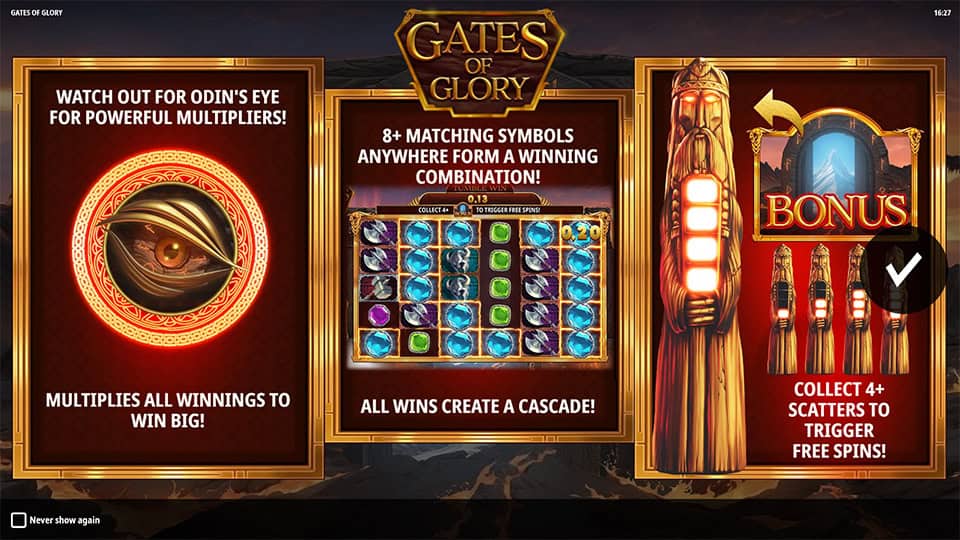 Gates of Glory slot features