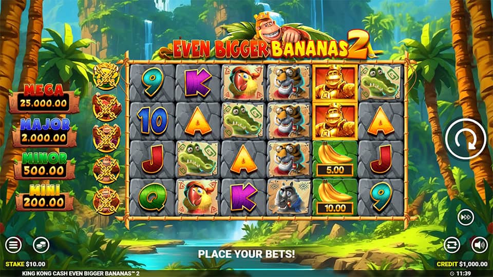 King Kong Cash Even Bigger Bananas 2 slot