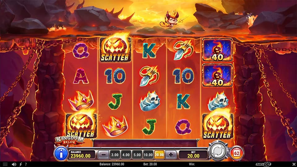 Kingdom Below slot free spins