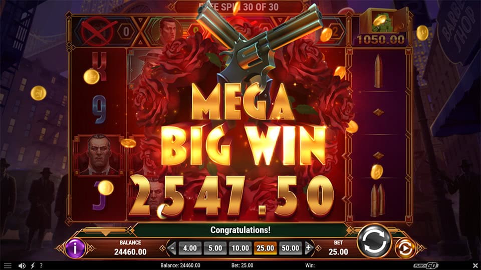 Mafia Gold slot big win