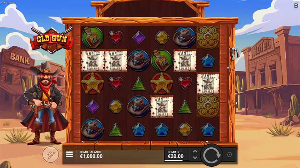 Old Gun slot free spins