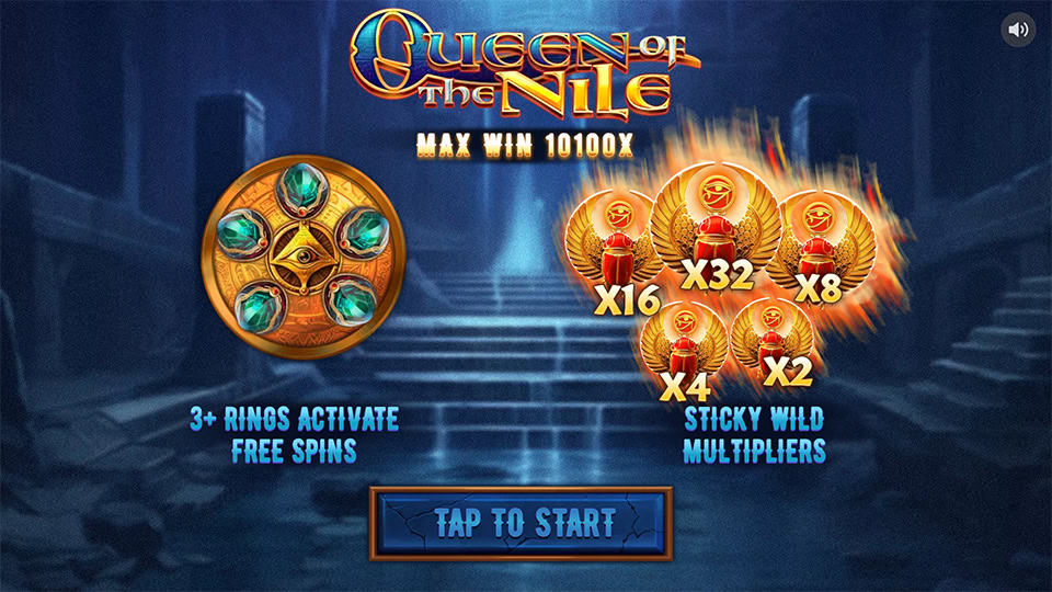 Queen of the Nile slot features