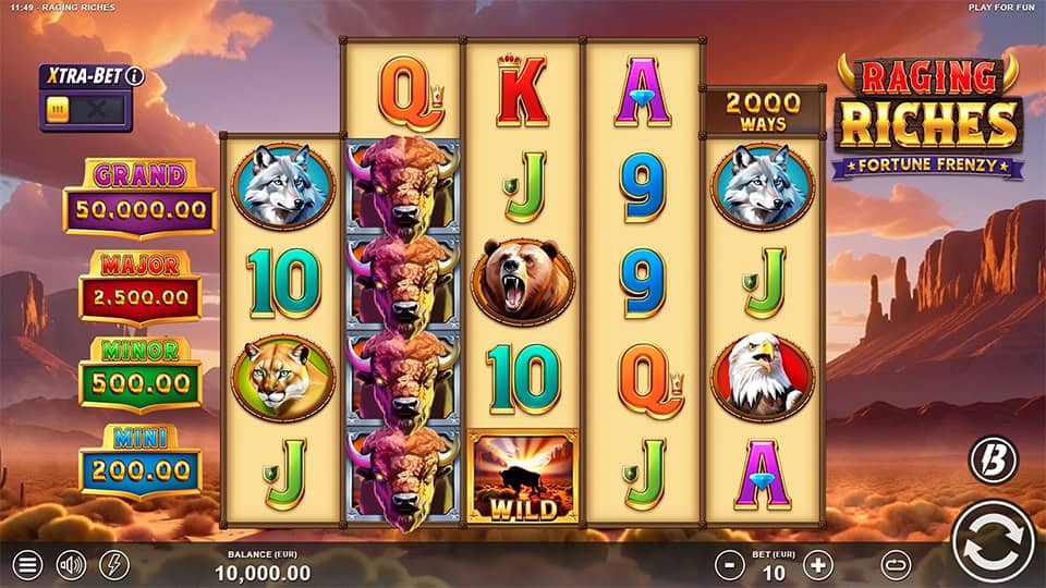 Raging Riches slot