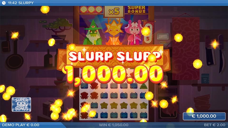 Slurpy slot big win