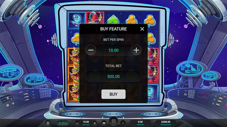 Space Attacks Dream Drop slot bonus buy