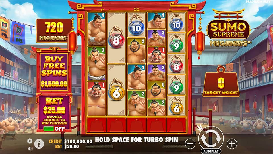 Sumo Supreme Megaways slot