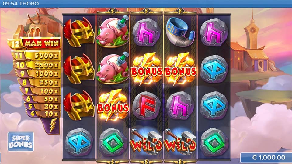 Thoro slot free spins