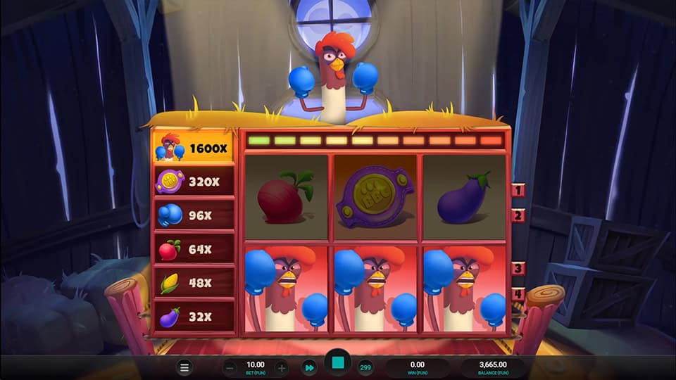 Feather Fury slot feature respins