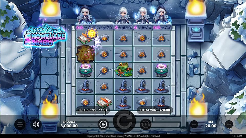 Snowflake Sorcery slot feature witch level