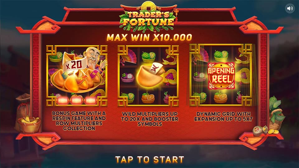 Traders Fortune slot features