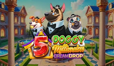 5 Doggy Millionaires Dream Drop slot cover image