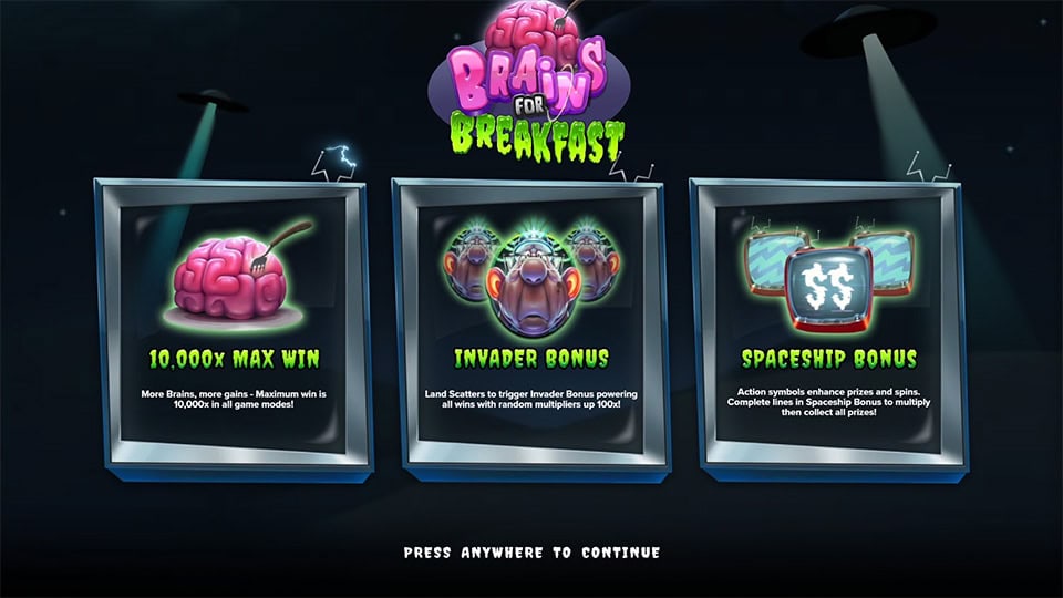 Brains for Breakfast slot features