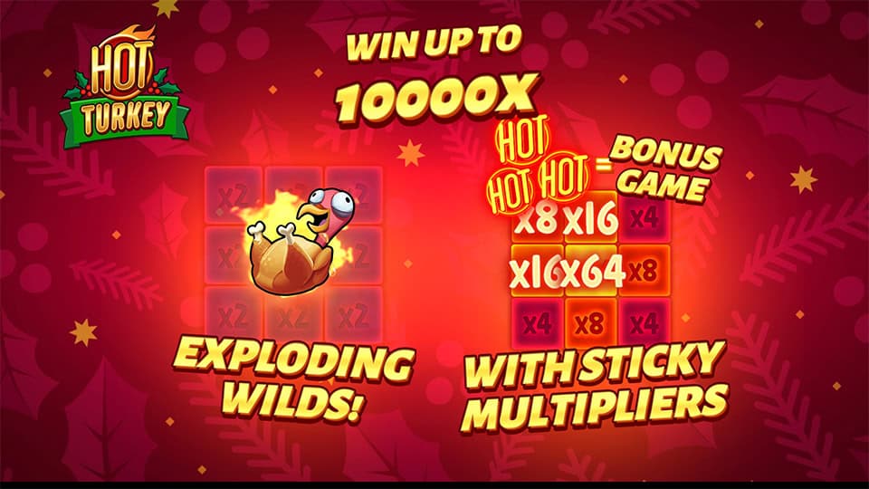 Hot Turkey slot features