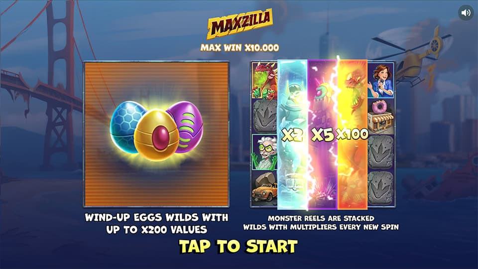 Maxzilla slot features