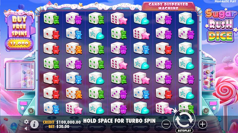 Sugar Rush Dice slot