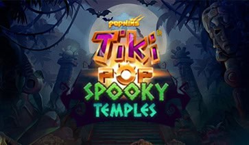 TikiPop Spooky Temples slot cover image