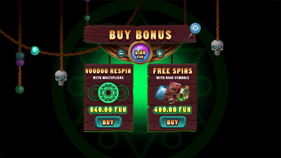 Voodoo People slot bonus buy