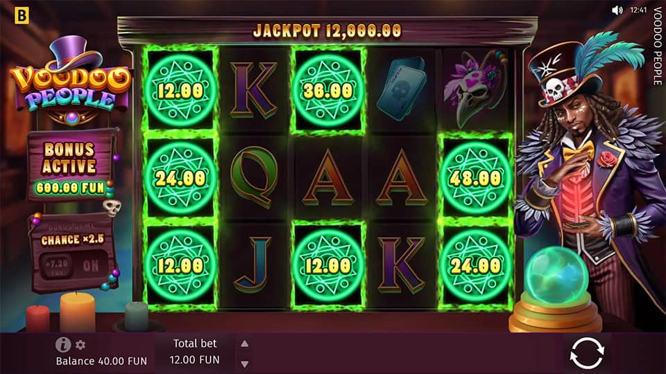 Voodoo People slot free spins