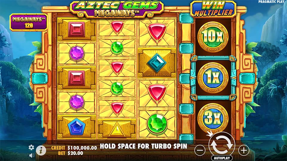 Aztec Gems Megaways slot