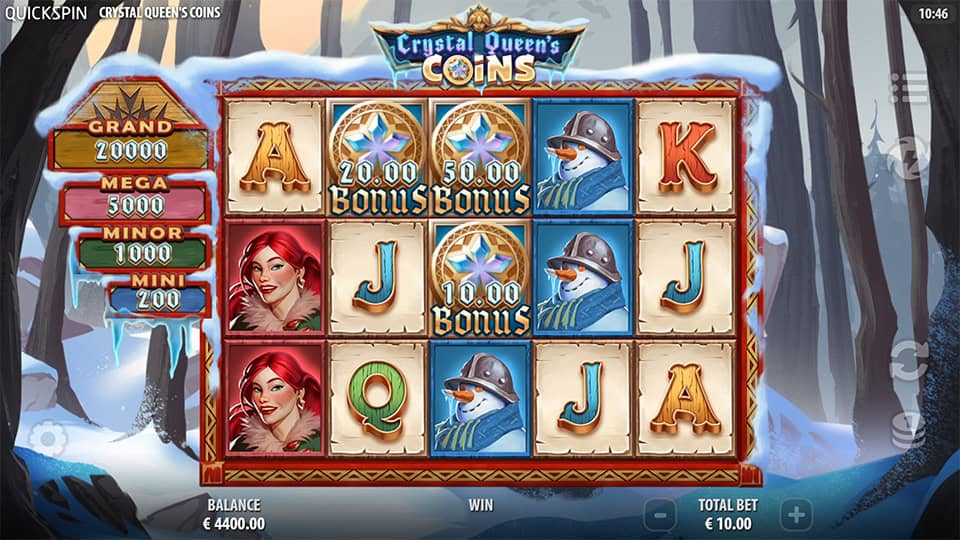 Crystal Queens Coins slot free spins