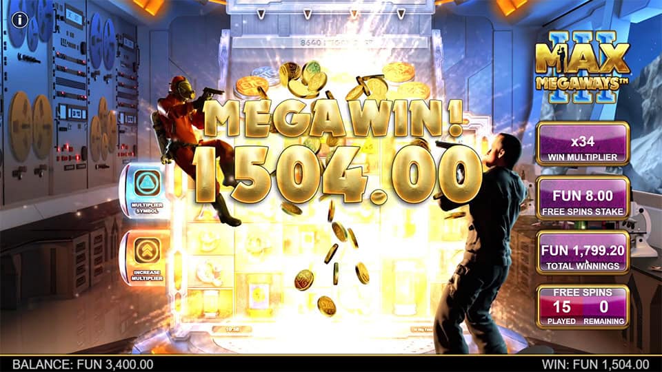 Max Megaways 3 slot big win