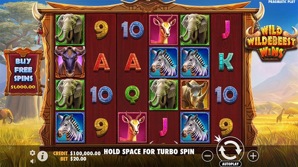 Wild Wildebeest Wins slot