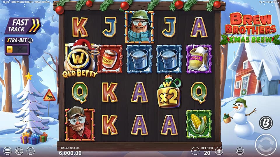 Brew Brothers Xmas Brew slot