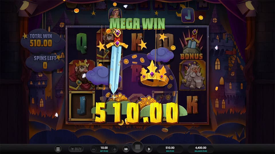 Camelot Cash slot big win