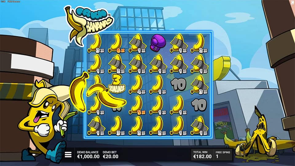 FRKN Bananas slot feature go bananas