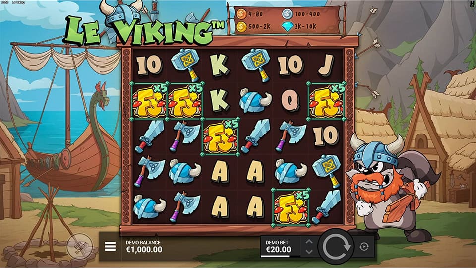 Le Viking slot free spins