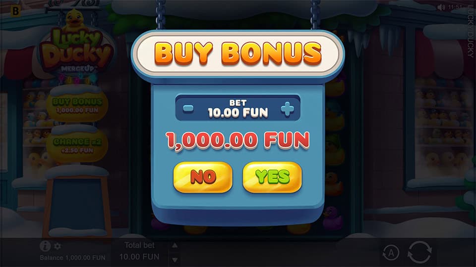 Lucky Ducky X Mas Edition slot bonus buy