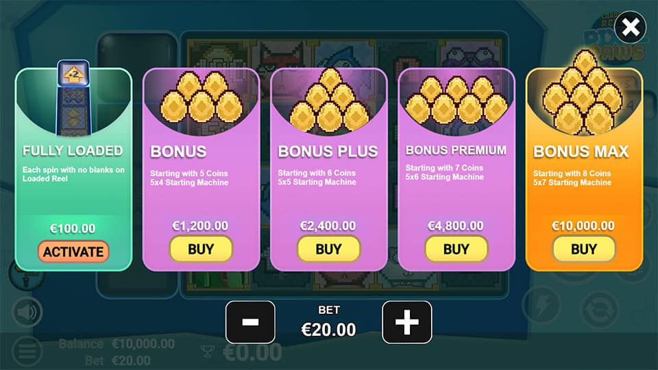 Pixel Paws slot bonus buy