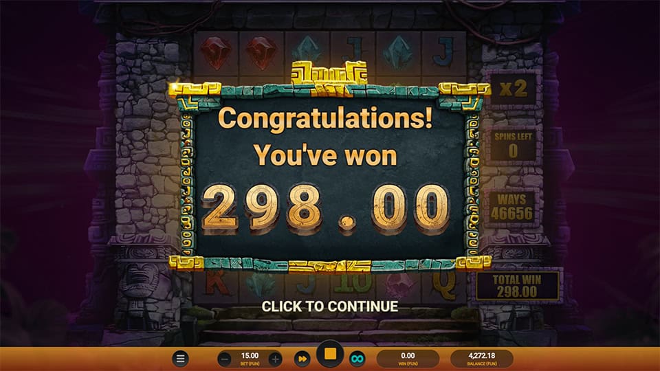 Temple Rush Dream Drop slot big win