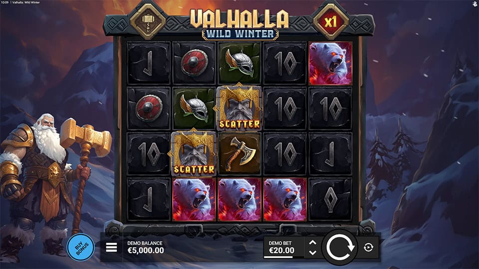 Valhalla Wild Winter slot