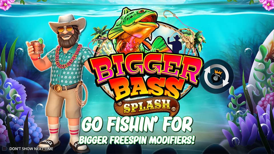 Bigger Bass Splash slot features