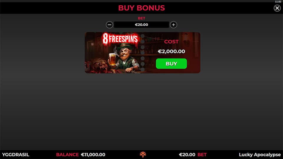 Lucky Apocalypse slot bonus buy