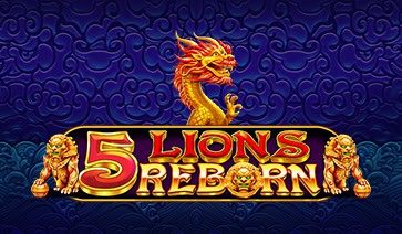 5 Lions Reborn slot cover image