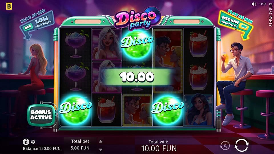 Disco Party slot free spins