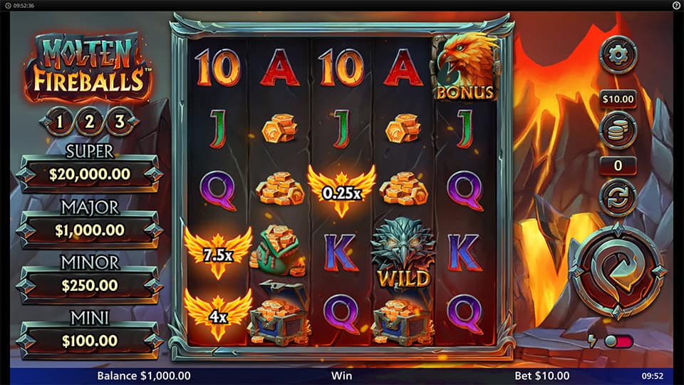 Molten Fireballs slot