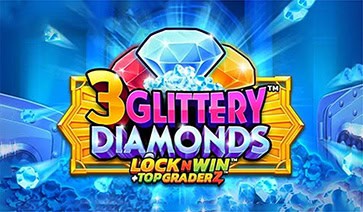 3 Glittery Diamonds slot cover image