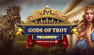 Gods of Troy Megaways slot cover image