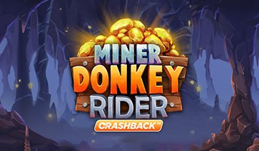 Miner Donkey Rider Crashback slot cover image