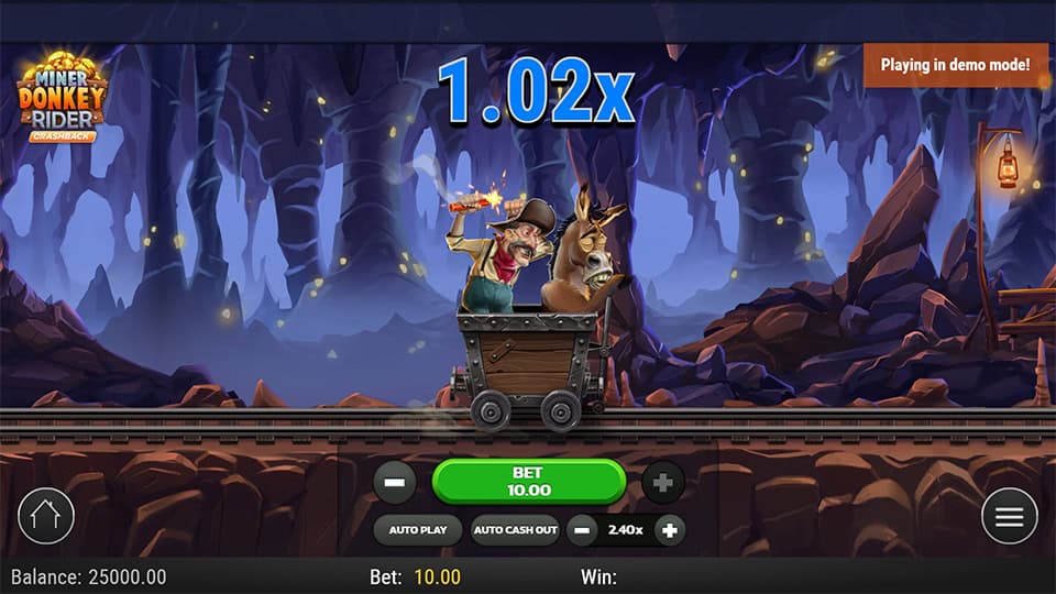 Miner Donkey Rider slot