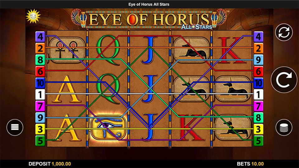 Eye of Horus All Stars slot